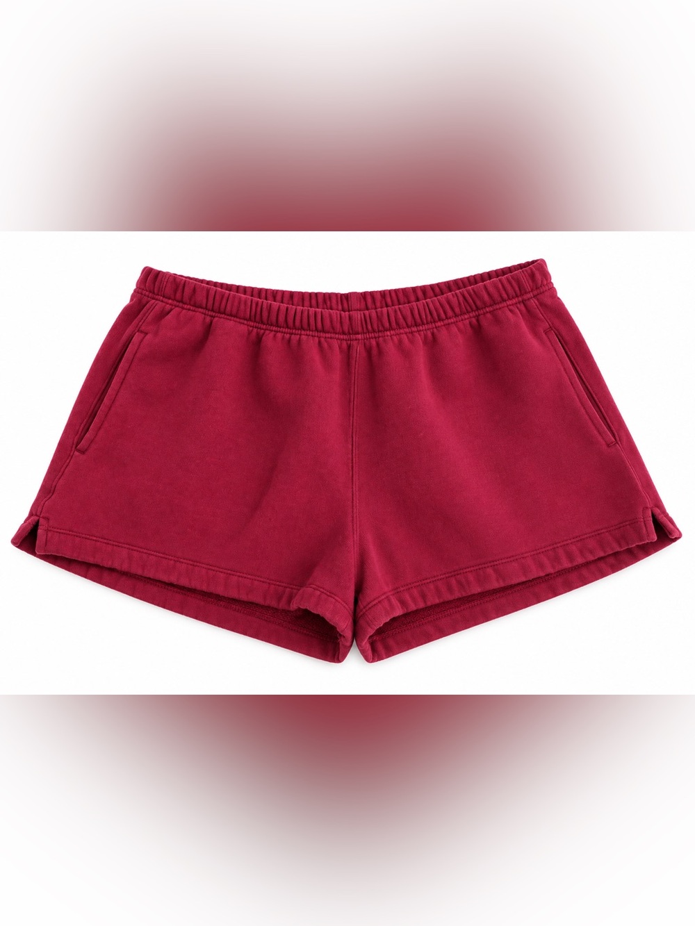 wild fable Maroon Athletic Elastic-Waist Shorts